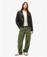 Superdry Womens Low Rise Straight Cargo Pants - 30 Regular
