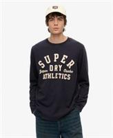 Superdry Mens Vintage Athletic Long Sleeve Top - L Regular