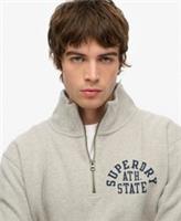 Superdry Mens Athletic Essentials Half Zip Jumper - S Regular