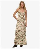 Superdry Womens Bias Cut Maxi Slip Dress - 14 Regular