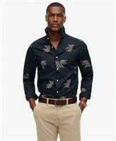 Superdry Mens Long Sleeve Beach Shirt - S Regular