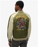Superdry Mens Souvenir Embroidered Bomber Jacket - XL Regular