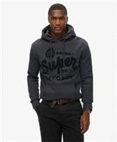 Superdry Mens Records Hood - L Regular