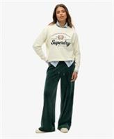 Superdry Womens Country Club Velour Joggers - 12 Regular