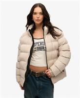 Superdry Womens Oversized Sports Puffer Jacket - L Regular
