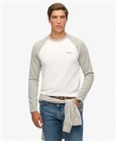 Superdry Mens Essential Baseball Long Sleeve Top - L Regular