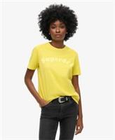 Superdry Womens Cooper Tonal Logo Relaxed T-Shirt - 12 Regular