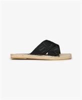 Superdry Womens Espadrille Cross Strap Sliders