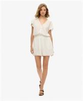 Superdry Womens Short Sleeve Printed Playsuit - 12 Regular