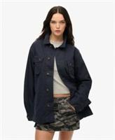 Superdry Mens Oversized Military Overshirt Jacket - XXL Regular
