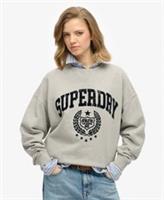 Superdry Womens Athletic Relaxed Flock Sweatshirt - 16 Regular