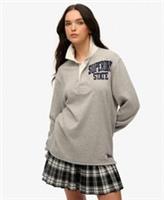 Superdry Womens Oversized Athletic Rugby Top - L Regular