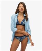Superdry Womens Print Classic Bikini Bottoms - 6 Regular
