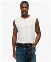 Superdry Mens Raw Edge Slub Tank Top - M Regular