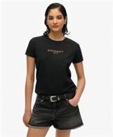 Superdry Womens Sport Luxe Fitted T-Shirt - 8 Regular