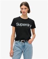 Superdry Womens Core Logo City Fitted T-Shirt Size 8 - 8 Regular