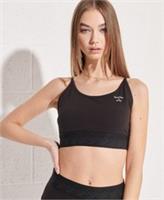 Superdry Womens Essential Strappy Crop Top - 8 Regular