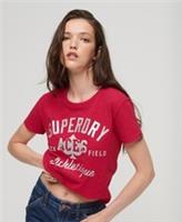 Superdry Womens Collegiate Graphic T-Shirt - 8 Regular
