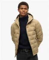 Superdry Mens Hooded Quilted Puffer Coat - L Regular