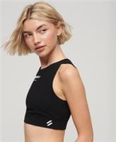 Superdry Womens Core Sports Bra Top - 8 Regular
