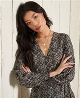 Superdry Womens Bohemian Wrap Dress Size 8 - 8 Regular