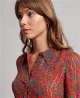 Superdry Womens Studios Button Front Dress - 8 Regular