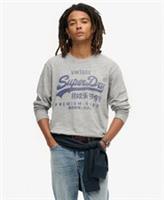 Superdry Mens Classic Graphic Long-Sleeved Top - L Regular