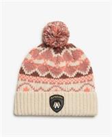 Superdry Womens Apres Ski Knitted Beanie Hat Size 1Size