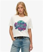 Superdry Womens Floral T-Shirt - 14 Regular
