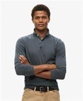 Superdry Mens Studios Long Sleeve Jersey Polo Shirt - XXL Regular