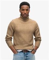 Superdry Mens Brushed Roll Neck Jumper - XXL Regular