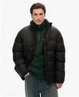Superdry Mens Black Puffer Jacket - M Regular
