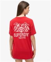 Superdry Womens Oversized Outdoor Graphic T-Shirt - L Regular