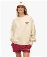 Superdry Womens Athletic Essentials Relaxed Crew Sweatshirt - 14 Regular