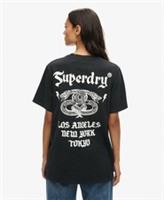 Superdry Womens Oversized Retro Rock Graphic T-Shirt - XXL Regular