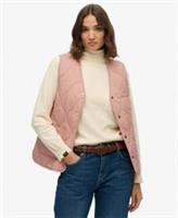 Superdry Womens Quilted Lite Liner Gilet - 8 Regular