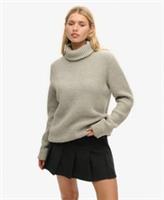 Superdry Womens The Merchant Store - Oversized Roll Neck Jumper - L Regular