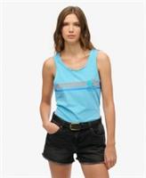 Superdry Womens Outdoor Stripe Scoop Neck Tank Top - 8 Regular