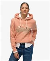 Superdry Womens Vintage Logo Metallic Hoodie - 16 Regular