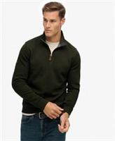 Superdry Mens Core Pique Half Zip Sweatshirt Size S - S Regular