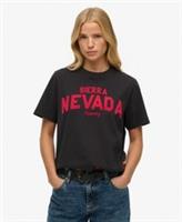 Superdry Womens Outdoor Location Box Loose T-Shirt Size 14 - 14 Regular