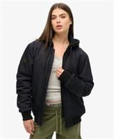 Superdry Womens Oversized Military Hooded Ma1 Jacket - XL Regular