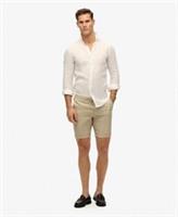 Superdry Mens The Merchant Store- Linen Shorts - S Regular