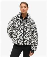 Superdry Womens Ski Boxy Puffer Jacket - 12 Regular