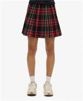 Superdry Womens Check Mini Skirt - 8 Regular