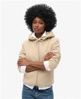 Superdry Womens Borg Lined Zip Hoodie - 12 Regular