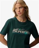 Superdry Womens Outdoor Supply Co Relaxed T-Shirt - 12 Regular