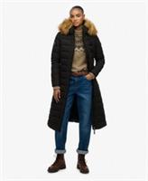 Superdry Womens Arctic Longline Puffer Coat - 8 Regular
