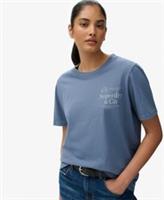 Superdry Womens Luxe Casual Relaxed T-Shirt - 8 Regular