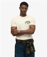 Superdry Mens Biker Rock Relaxed T-Shirt Size Xl - XL Regular